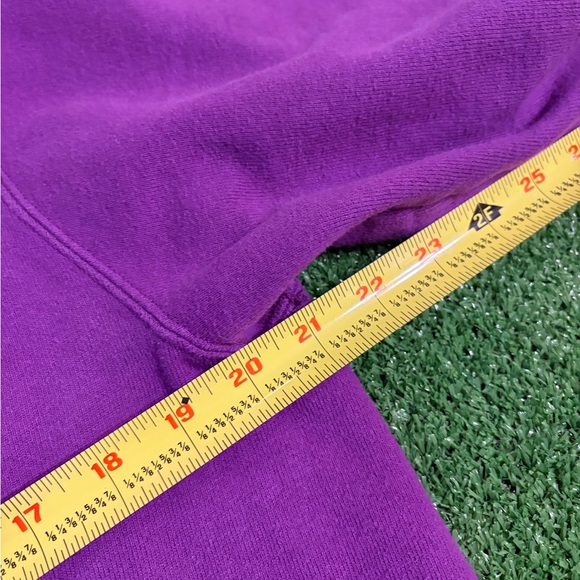 90s Champion Made In USA Purple Crewneck Sweater - Picture 6 of 6